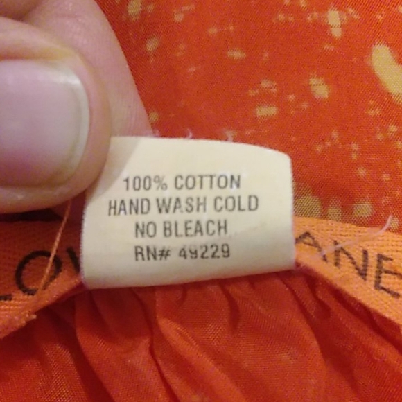 M NWOT LOVE TANJANE Swimsuit Coverup EE23 2497 - Picture 4 of 5